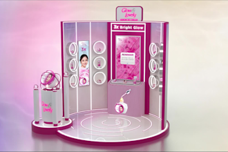 do creative activation kiosk design