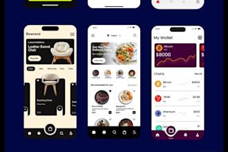 do mobile app UI UX design for ios and android