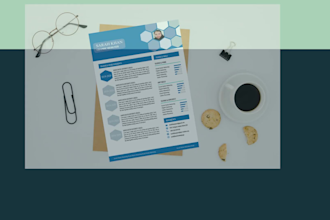 create professional CV,curriculum vitae,resume,cover letter