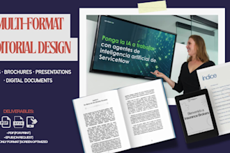 design beautiful books, magazines or PDF layouts