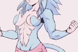2d animation your character and situation in the style of your choice