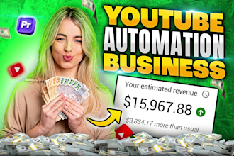 setup and create faceless top 10 cash cow videos youtube automation channel