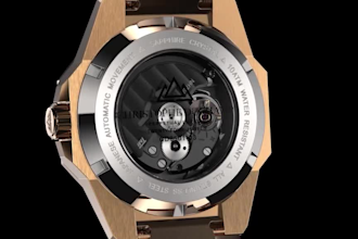 do cgi jewelry animation, 3d cad jewelry, 3d watch jewelry