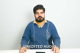 do podcast audio editing, noise removal and mixing