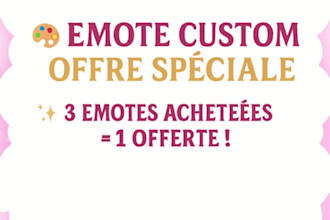 create custom chibi emotes for twitch and discord