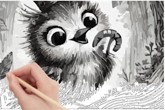 create whiteboard animation video for children stories nursery rhymes lullaby