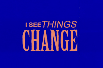 create typography type lyric video