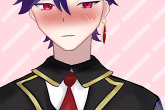draw and rig a vtuber model