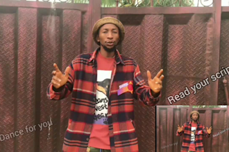 do a professional africa spokesperson video