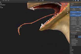 rig 3d animal, armature to 3d model, wonder dynamic rig, arkit52, rokoko rig