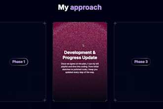 design an amazing website or landing page