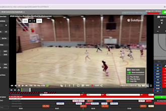 tag basketball, football, soccer and volleyball in hudl