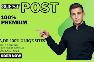 publish article submission with google ranking  do follow links on guest post