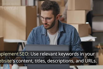 build seo responsive ecommerce online website store