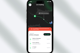 develop a trucking company website and real time tracking mobile app