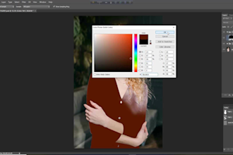 do professional photo color grading and color correction