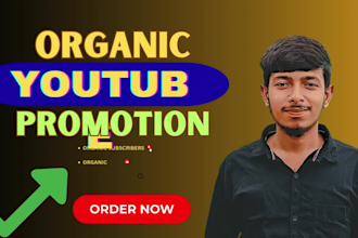 organically promote your youtube video to real audience