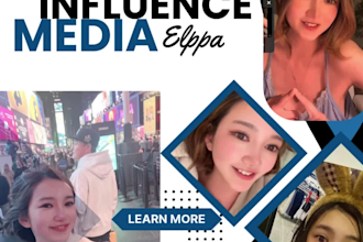 be your social media influencer, model, brand ambassador