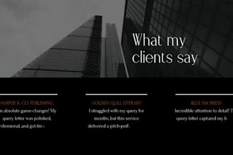 craft and format a persuasive query letter for literary agents