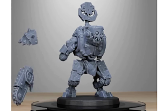 sculpt 3d miniature dnd character warhammer 3d figurine action figure tabletop