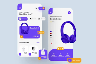 design a figma uiux app IOS android website with prototype