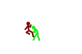 create a stick figure fight animation video