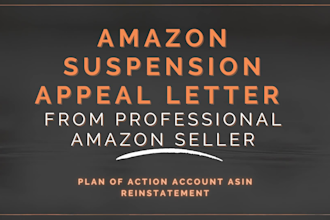 write amazon suspension appeal letter plan of action account asin reinstatement