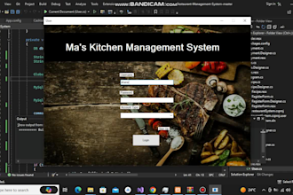 create a desktop app pos system using java and c sharp