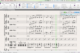 arrange music for band or show band with midi mockup