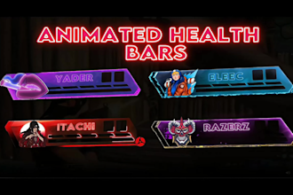 make custom health bar of apex legends