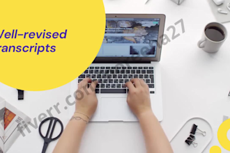 transcribe your recordings video transcription and audio transcription