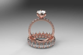 do 3d jewelry cad designs and rendering