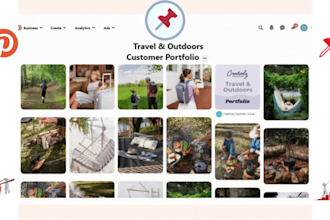 design SEO optimized pins and boards as a pinterest marketing manager