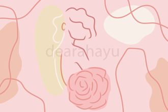 draw minimal abstract line illustration