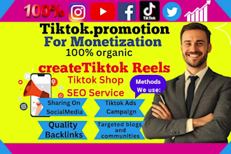 promote your tiktok video and account followers organically tiktok promotion