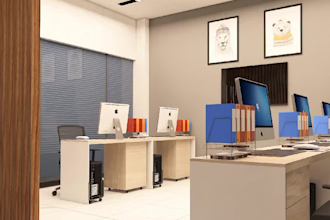 do architectural drawings and 3d rendering in autodesk revit and photoshop