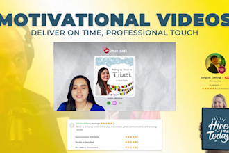 create motivational videos for your reels and shorts