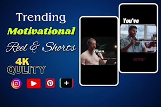 create motivational youtube shorts and instagram reels