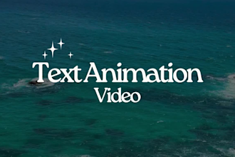 kinetic typography taxt animation for your videos