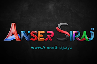 make amaizing cinematic  logo animation video