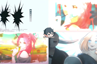 create music video animation for vtuber