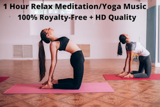 1 hour relax meditation yoga HD music