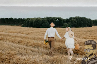 create 3d parallax photo slideshow video