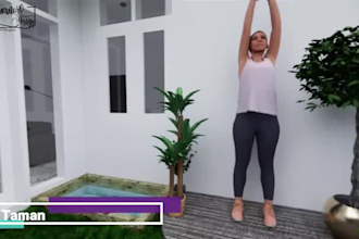 do 3d architectural animation walkthrough and flythrough