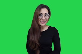 be your professional green screen spokesperson in spanish