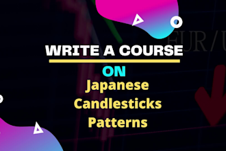 write a forex course on price action trading using candlestick patterns