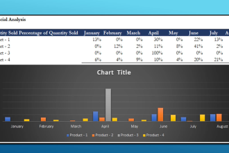 prepare cash flow forecasts and financial analysis