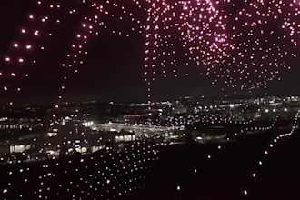create amazing 3d drone show 3d drone animation 3d vfx animation 3d vfx ads