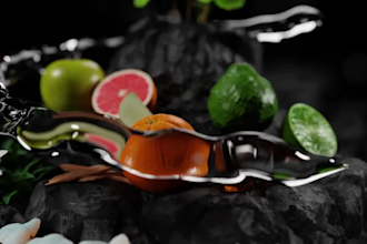 do 3d perfume animation 3d bottle animation 3d fragrance vfx animation video ads