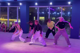 create an attractive yoga dance video, dance choreography to your music